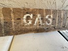 Vintage 73    Solid Wood Beam With Old Iron Nail Rustic Decor Or Collector   s Piece