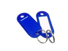 Lot Of 100 Key Id Labels Tags With Key Ring Split Rings 15124