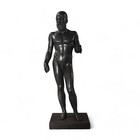 Bronze Sculpture Of Riace In Marble Bronze Effect Decoration Design H 55cm