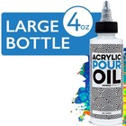 Acrylic Pouring Oil - 100  Silicone - Large 4 Ounces  includes Pipette 