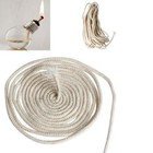 32ft Braided Round Cotton Core Candle Making Wick For Oil Kerosene Lamps 2-12mm