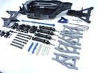 Traxxas Slash 4x4 Vx3 Huge Part Lot Chassis Driveshafts Knuckles Towers Arms Lcg