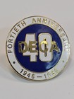 Deca 40th Anniversary Pin 1946-1986 Distributive Education Clubs Of America