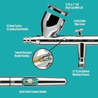 Iwata Eclipse Hp-cs Gravity Feed Dual Action Airbrush  New Open Box