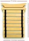 Display Taekwando Karate Belt Holder 8 Martial Arts Belts Wall Hanging Gift Kids