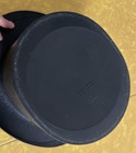 Vintage Moet   Chandon Black Top Hat Ice Bucket Champagne France Plastic 70s