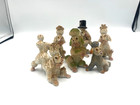Lot Of 6 Vintage Miniature Poodle Figurines Made In Japan 1950s