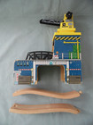Imaginarium Toys Us Wooden Train Crane Bridge   2 Track Brio   Thomas Compatible
