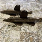 Vintage Fish Decoy Ice Spear Fishing Wall Art Decor