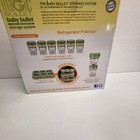 Magic Bullet Baby Bullet Storage System Accessories Cups 8 Piece Set  To-go-tube