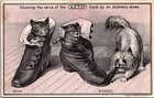 Walter J Mcgrath Coots Shoes Rubbers Astc Black Tip Victorian Trade Card