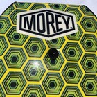 Morey Boogie Board Mach 11 Tube Rail 42  W  Ankle Strap Hexigon Yellow Raystreak