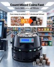 Vevor Usd Coin Sorter Coin Counter Wrapper And Roller 300 Coins min Lcd Display