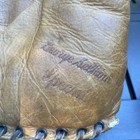 Vintage Early 1930   s George Selkirk Leather Baseball Glove Antique Buckle Back
