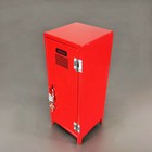 Mini Metal Locker With Key And Lock Red 4 2x4 2x11  Great For Kids Treasure Box