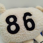 New With Tag Serta Sheep Plush  86 Curto Toy Stuffed Animal Brown Eyes