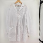 Tall Cherokee Project Lab Mens White Lab Coat Large Ck412t Professional Uniform