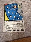 Topps 1966 Batman Black Bat  22b Routing The Riddler Puzzle Back