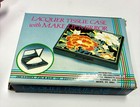 Vintage Decorative Tissue Box With Mirror Purse Size New In Package