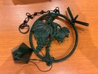 Mizusawa Nambu Ironware Wind Chime Grape Design Cast Iron Japan