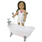 Sophia   s By Teamson Kids Classic Clawfoot Bathtub Pretend Furniture For 18  Doll