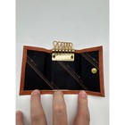 Vintage Rolfs Key Kaddy Key Holder Brown Taupe Leather