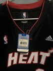 New Rare Dwayne Wade Miami Heat Mens Black Xl Adidas Black Swingman Jersey Nwt