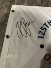 J j  Spaun Signed 2025 Oakmont Us Open Flag Autographed Jj Winner Pga Golf Rare
