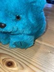 1994 Swibco Puffkins Teal Plush Bear Ball 