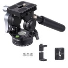 Panoramic Tripod Head Tripod Fluid Head Pan Tilt Head Compact Camera Video Head