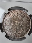 1945 South Africa  2 1 2 Shillings Half Crown    Ngc   Ms 64   Gem  Very Rare