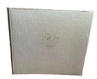 50th Golden Wedding Anniversary Photo Album Nwob   Photo Picture Frame 4x6 Nib