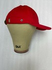 Bulk Wholesale Lot Of 10 Red Color Adjustable Hats baseball Caps golf Blank