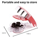 Cherry Pitter Tool Remover  Cherries Seed Pitter Tool 6 At Time Quick Push Pull