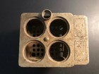 Old Vintage antique Eagle Cast Iron Toy Mini Stove 