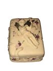 Beautiful Cupid Cherub Trinket Box Resin Vintage     Fun