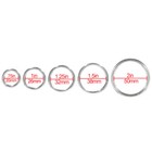 Welded Steel O-rings     Great For Diy Projects  Decoration   Art