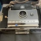 Vintage Polaroid Automatic 100 Land Camera  book  Original Case  - Untested     