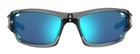 Tifosi Dolomite 2 0 In Crystal Smoke W clarion Blue Polarized Lenses  1020502855