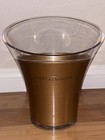 Moet Chandon Champagne Acrylic Ice Bucket Gold   Clear