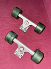      Caliber Ii Skateboard Longboard Trucks 50   Sector 9 Wheels 70mm Risers Lot     