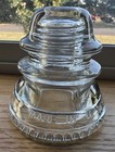 Hemingray 42 Glass Power Line Insulator Embossed  made In U s a  