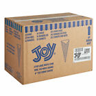  192 Pack  Bulk Wholesale Joy Large Size Waffle Ice Cream Cones Classic Shape