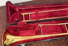 Yamaha Ysl-2510 Tenor Trombone Brass Instrument With Case And Mouthpiece