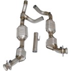 2x Catalytic Converter For Ford F-150 1999-2003 F-250 1999 5 4l 4wd Left   Right
