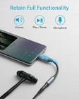 Anker Usb C To 3 5mm Audio Aux Headphone Nylon Cable Adapter For For Samsung S20