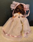 Vtg 5 5  Nancy Anne Storybook Bisque Bridesmaid Doll Pink Dress Box