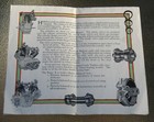 1920s The New Excelsior Middleweight With Ballon Tires Motorcycle Brochure Rare