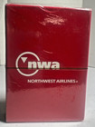 Vintage Northwest Airlines Nwa Playing Cards Sealed Never Opened New Aviation 