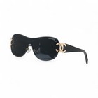Authentic Chanel Polarized Rectangle Sunglasses Box Case  Ships Today 